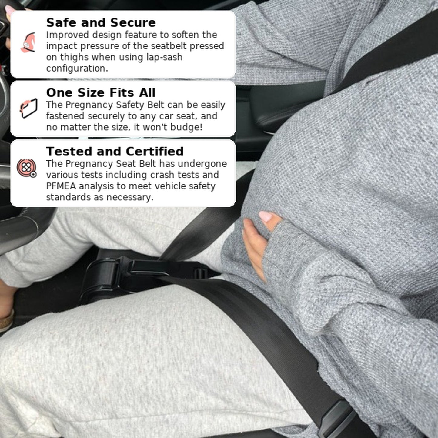 Pregnancy Safety Belt